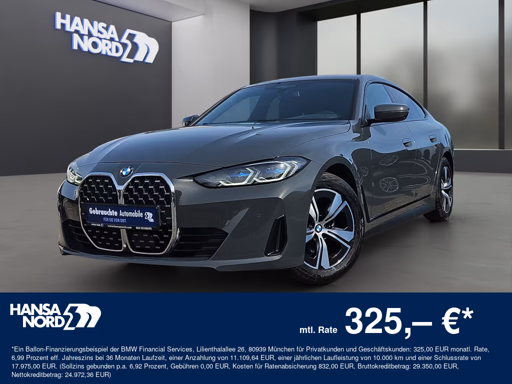 BMW 420 d Grand Coupé LASER NAVI ACC KEYLESS 360° 17″