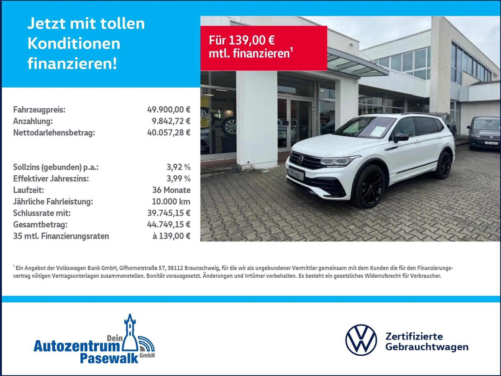 Volkswagen Tiguan Allspace BJ 2.0 TSI DSG 4M R-Line