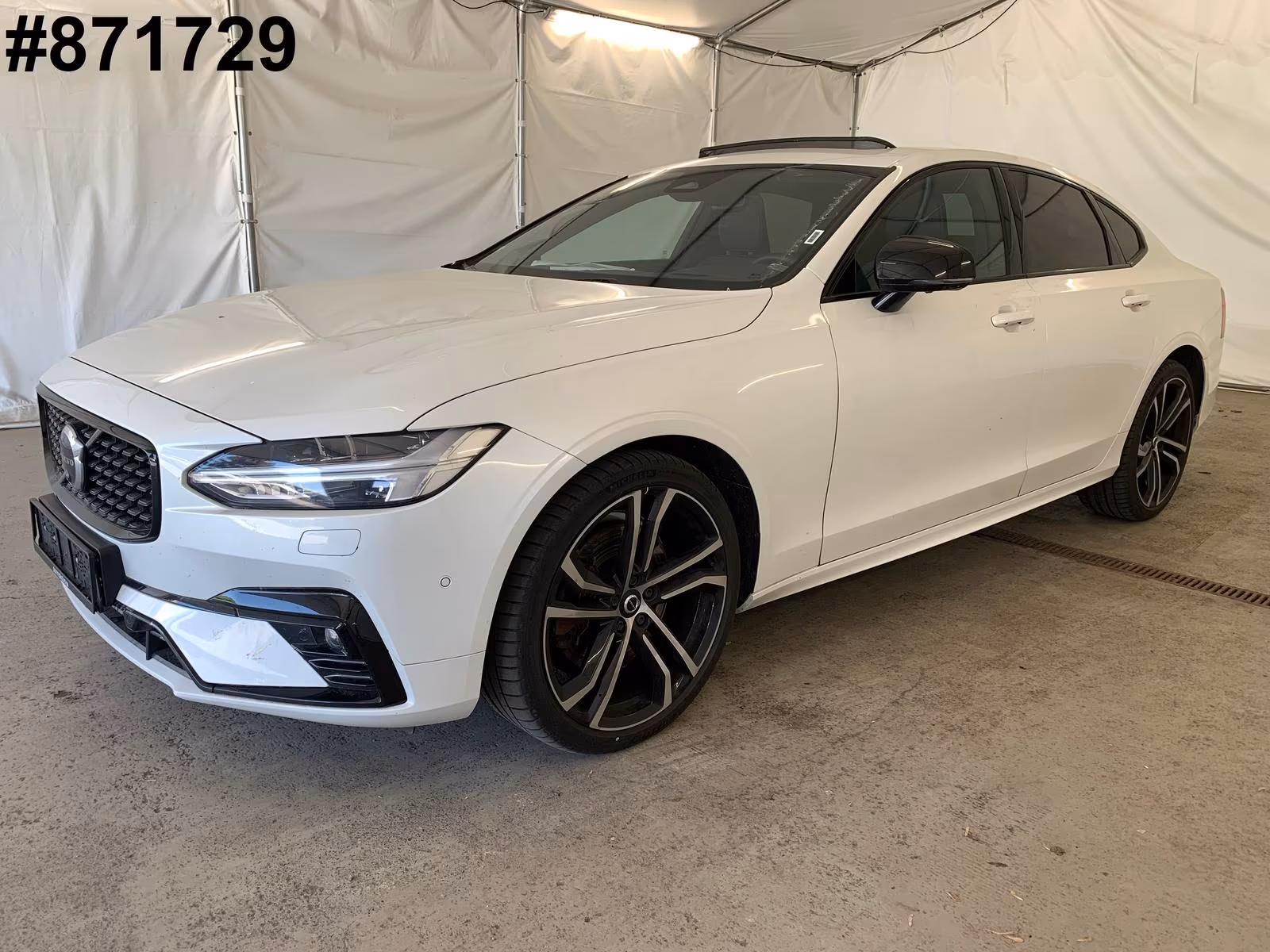 Volvo S90 R Design AWD 20″|Digi|Glasdach|360°|HUD|H&K