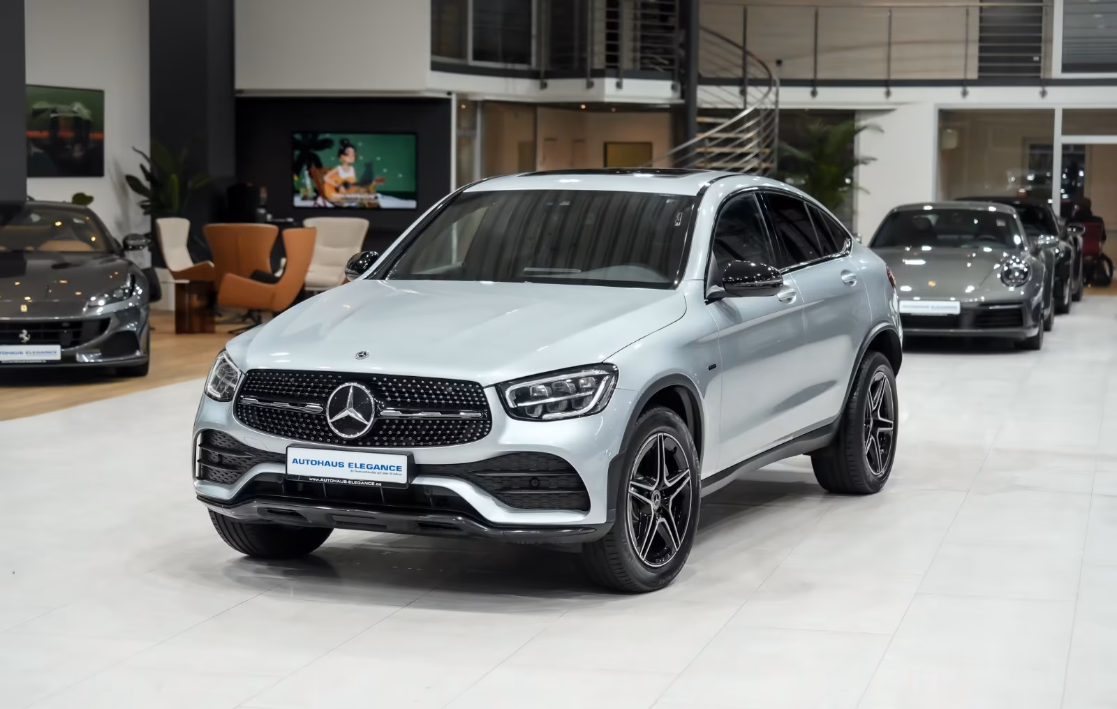 Mercedes-Benz GLC 300 de Coupe 4M *AMG-LINE*NIGHT*SCHIEBEDACH*