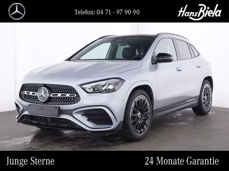 Mercedes-Benz GLA 250 4M AMG/Prem+/20″/Night/Pan/Bur/Multi/HUD