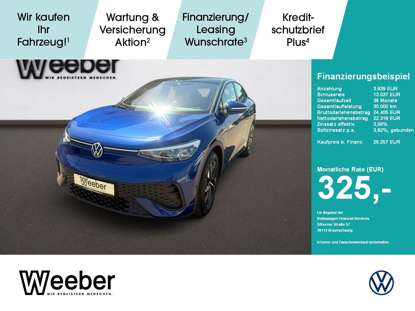Volkswagen ID.5 Pro *WÄRMEPUMPE*AHK*19 LM*NAVI*LED*KOMFORTP