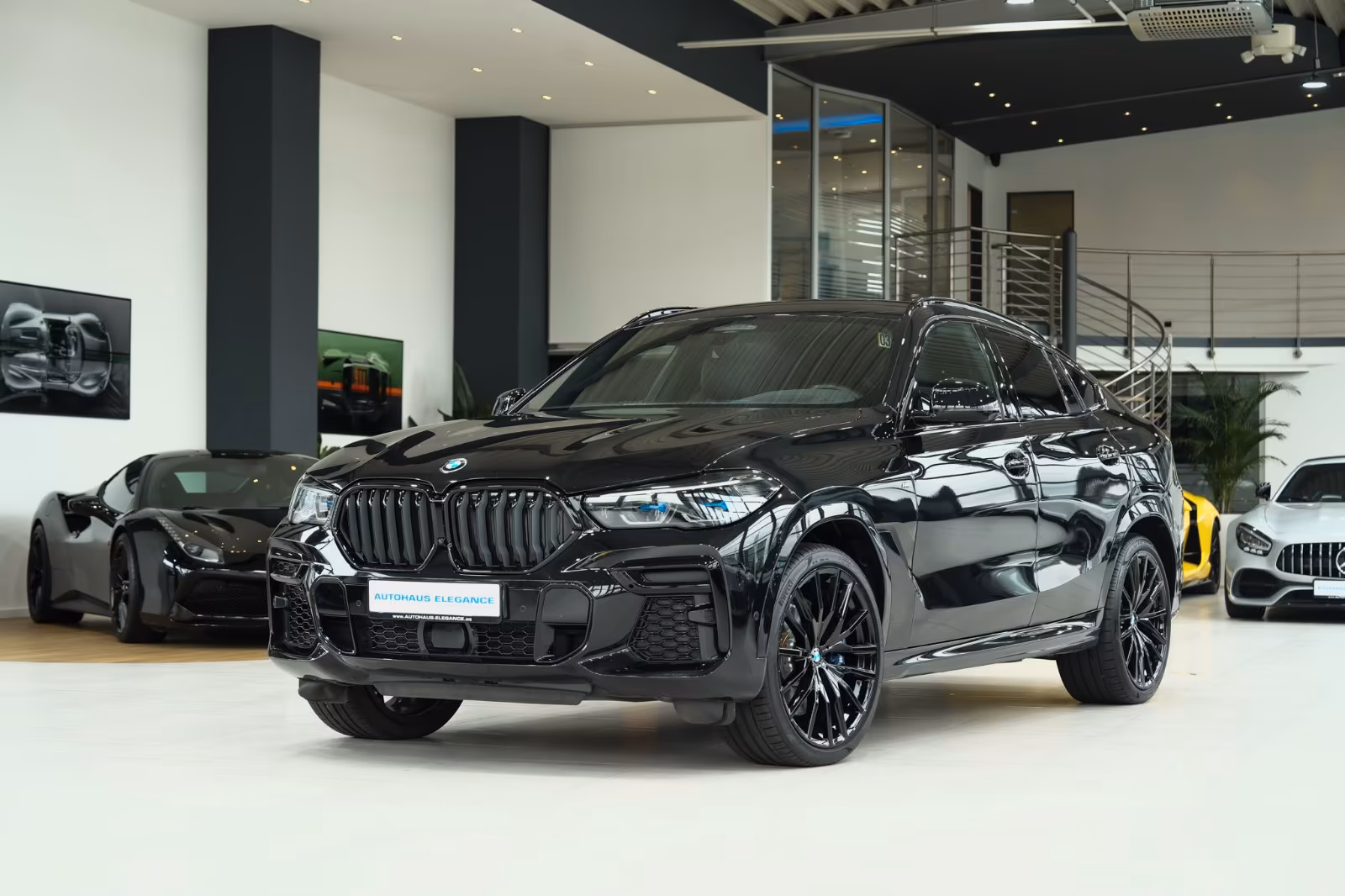 BMW X6 M50 i*LIVE-COCKPIT*LED*HIFI*SHADOW-LINE*1-HAND