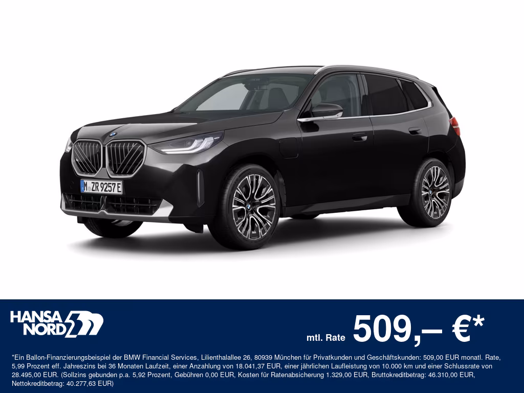 BMW X3 xDrive30e HYBRID LED NAVI 360° PDC 20″ AHK