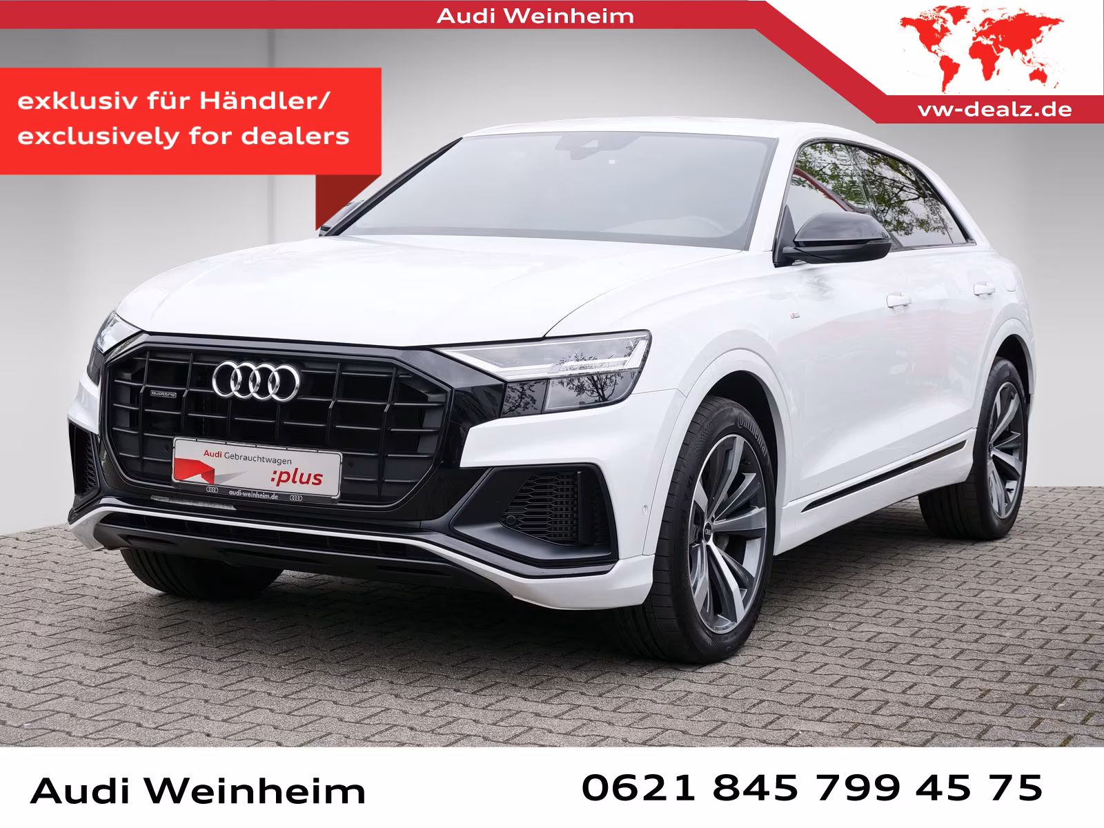 Audi Q8 55 TFSI e quattro Tiptronic S line AHK PDC uv