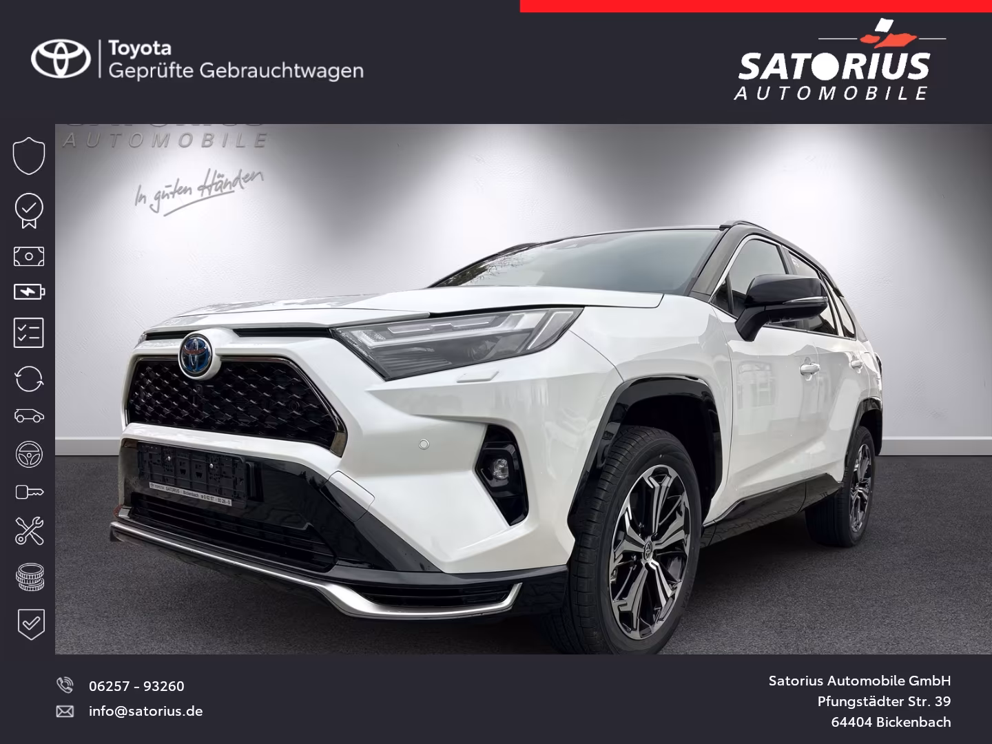 Toyota RAV 4 Plug-in Hybrid 4×4 Style HUD Navi Leder Me