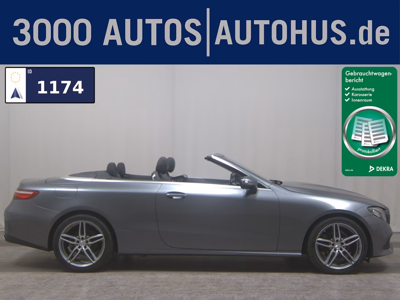 Mercedes-Benz E 220 d Cabrio Avantgarde Leder Navi LED RfK