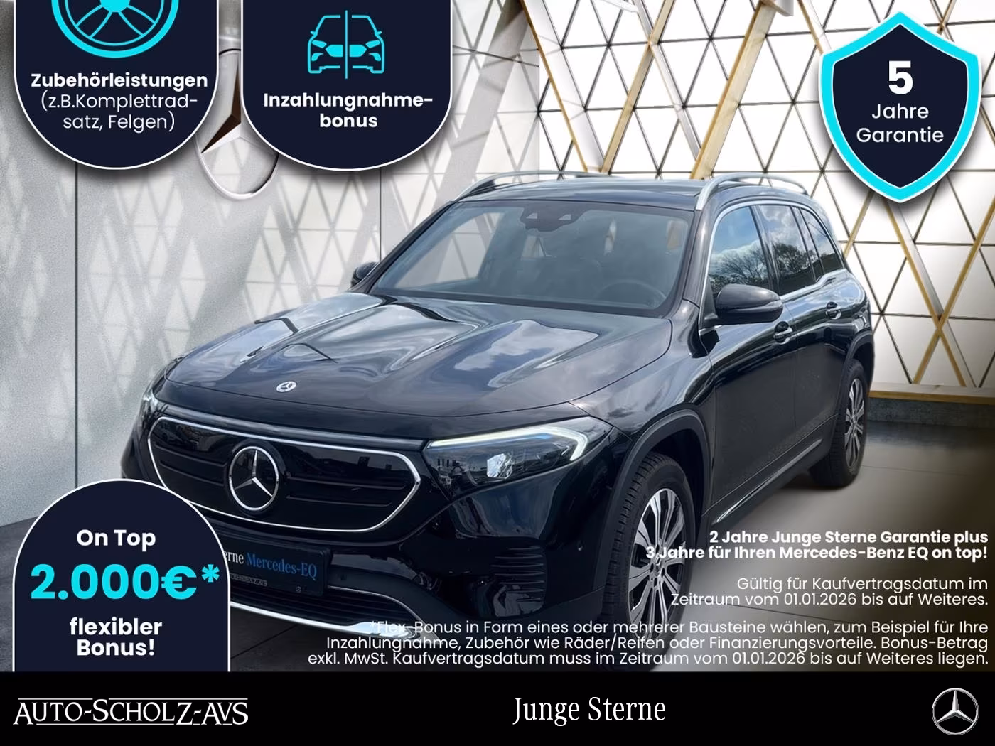 Mercedes-Benz EQB 300 4MATIC Progressive Pano*Vorklima*Easy-P*