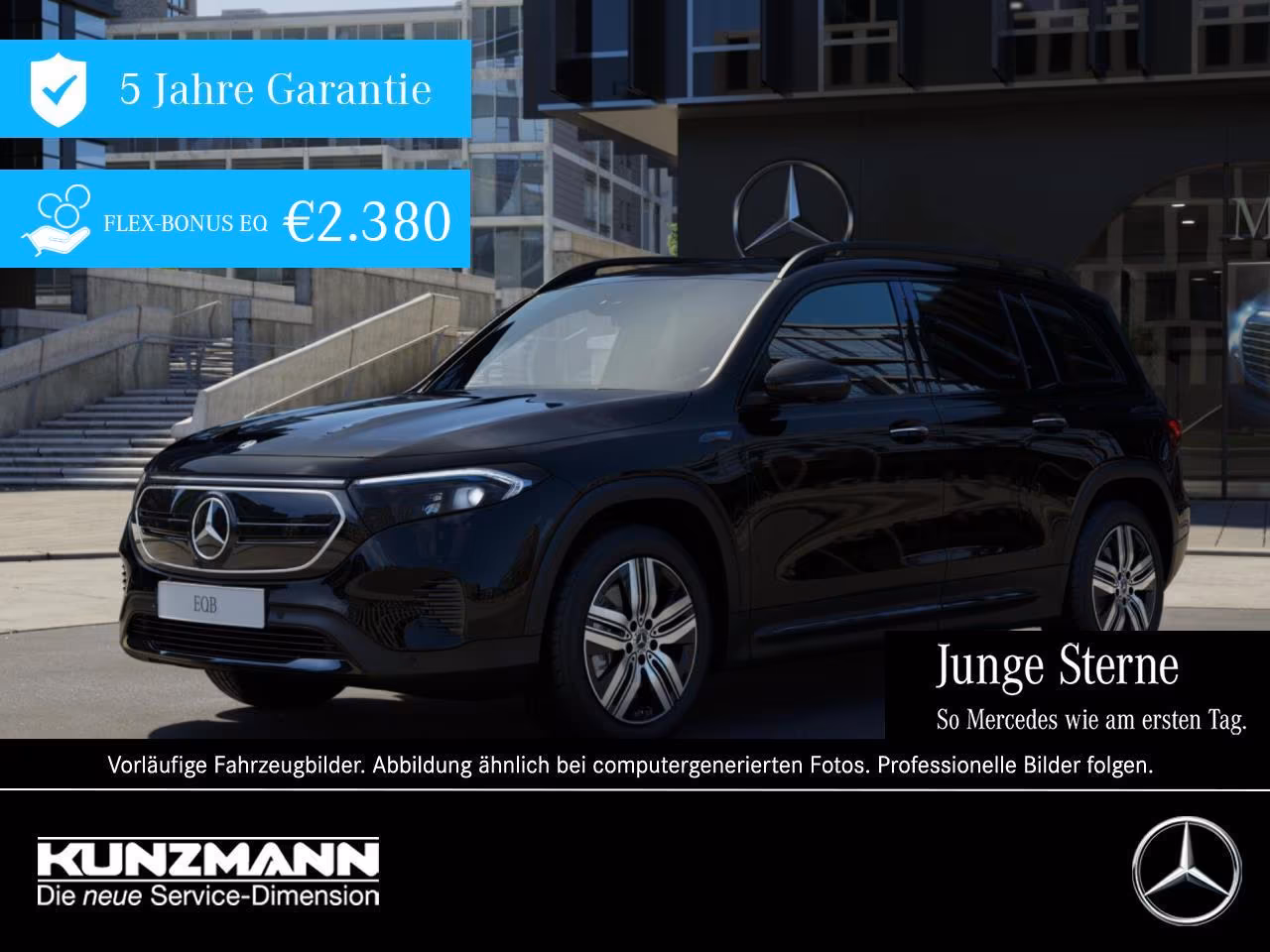 Mercedes-Benz EQB 300 4MATIC Night Panorama 7-Sitzer 360°