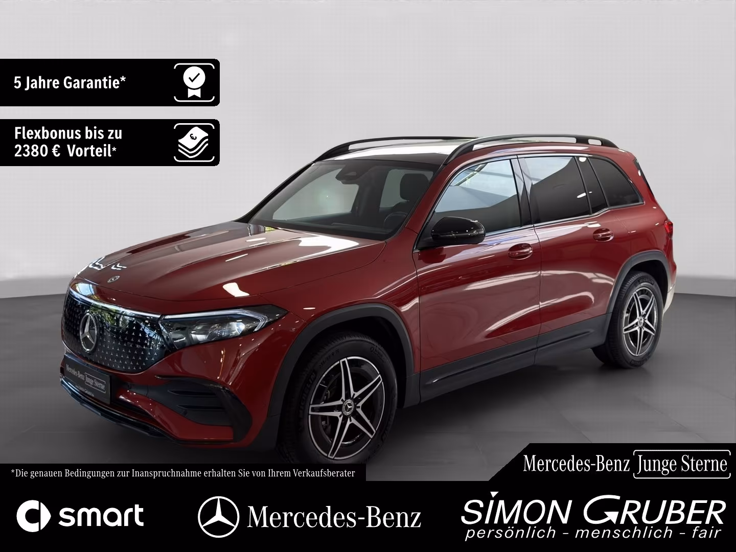Mercedes-Benz EQB 300 4M AMG Panorama HUD Distronic 7Sitze