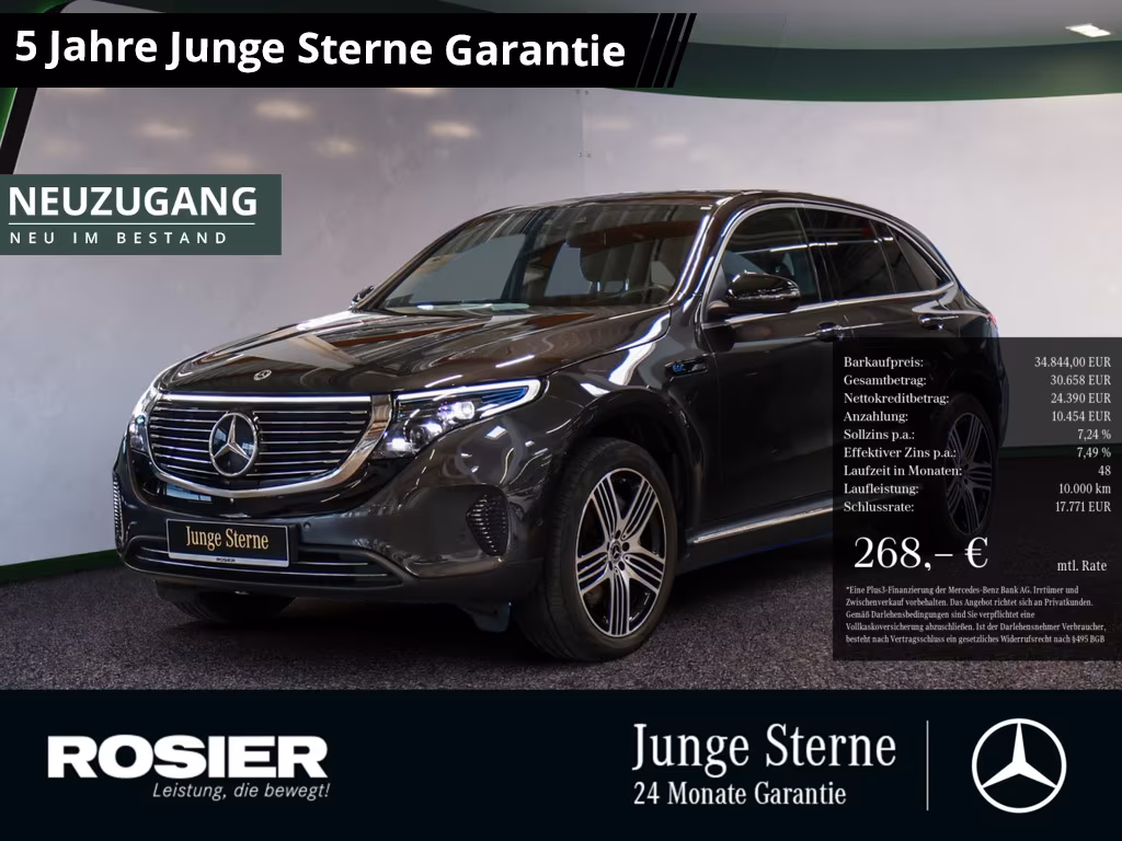 Mercedes-Benz EQC 400 4M ElectricArt Int. MULTIB. LED NAVI SHZ