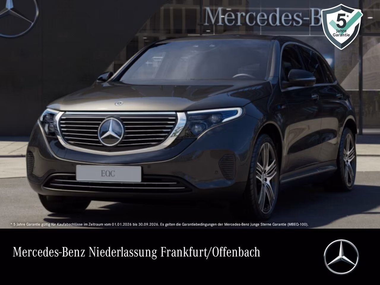 Mercedes-Benz EQC 400 4M ElecArt/AHK/Dist/MBeam/360°