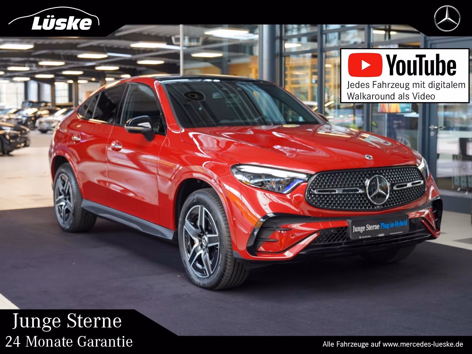 Mercedes-Benz GLC 300 e 4M Coupé AMG Line Night Fahrassistenz