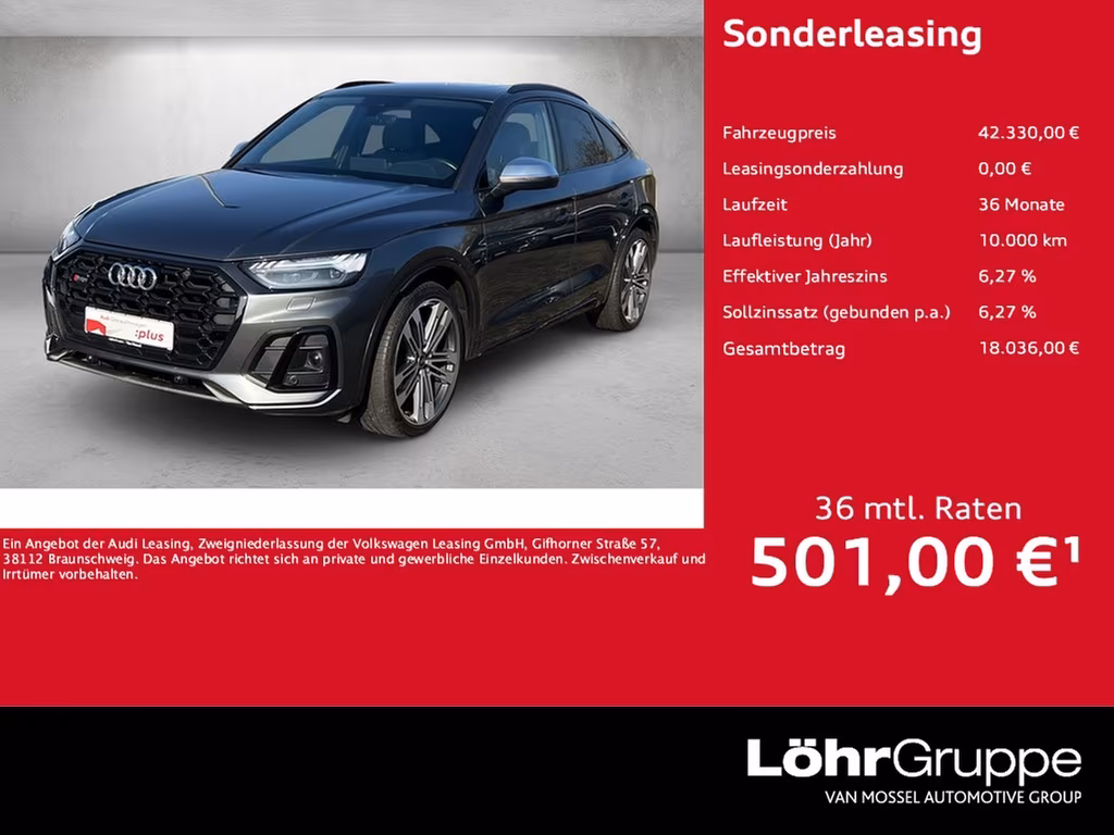 Audi SQ5 Sportback 3.0 TDI quattro tiptronic Pano*AHK