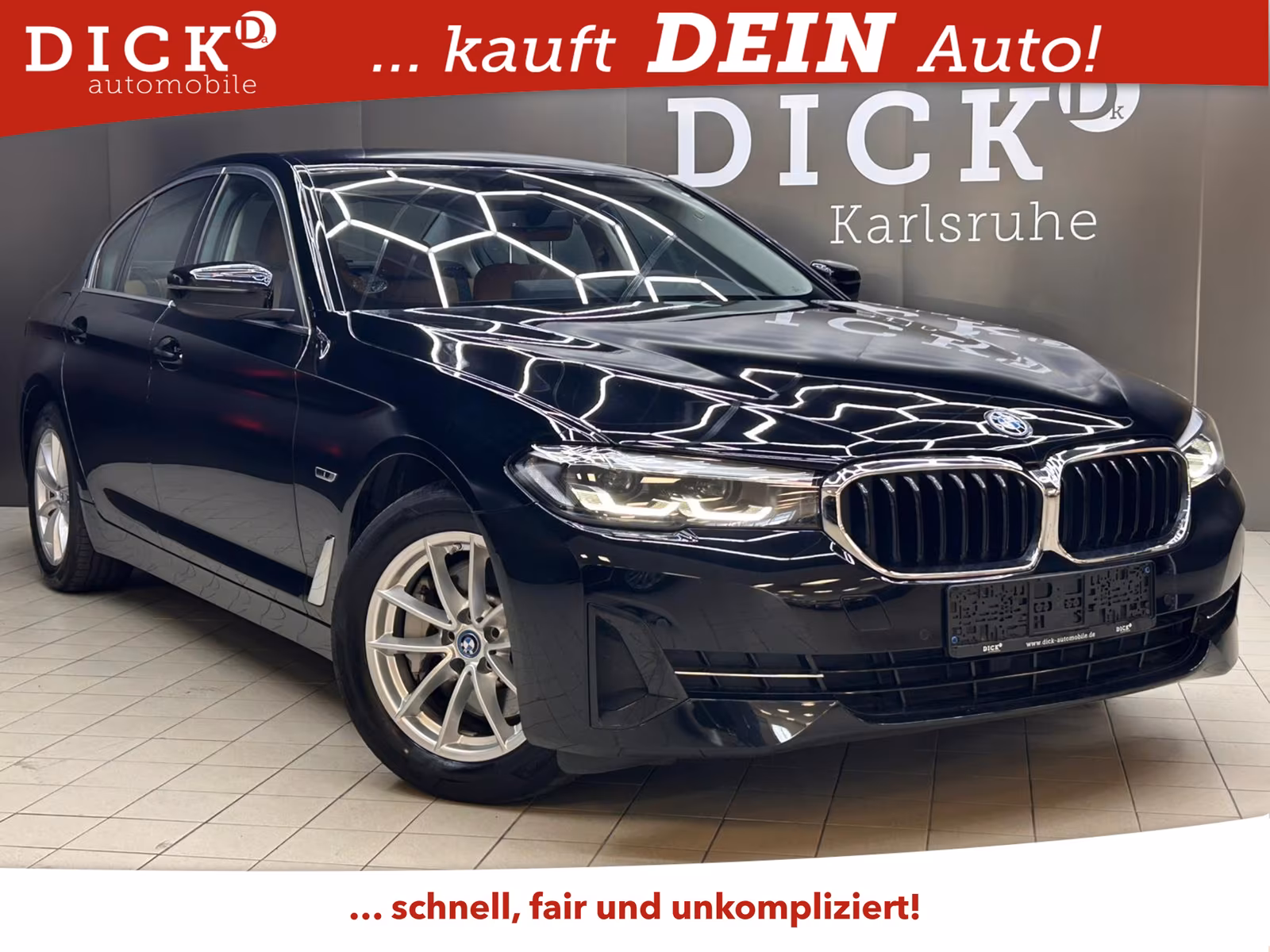 BMW 530 e LEDER+NAVI+LED+SHZ+TEMP+KAMERA+DAB+AHK+MF