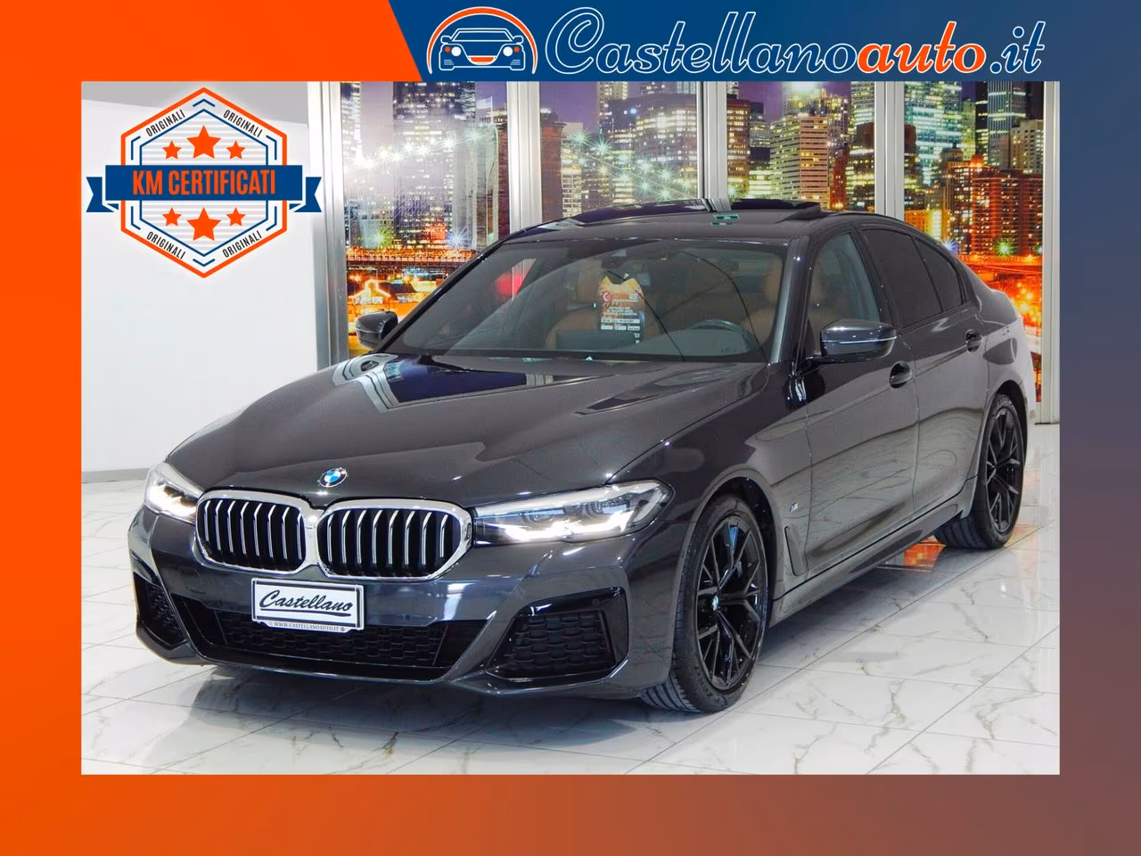 BMW 520 d mhev xdrive Msport Aut TETTO-NAVI-PELL