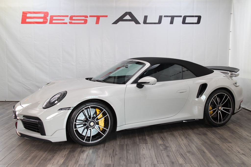 Porsche 911 992 Turbo S Cabriolet Keramik Lift PSAM PDLS
