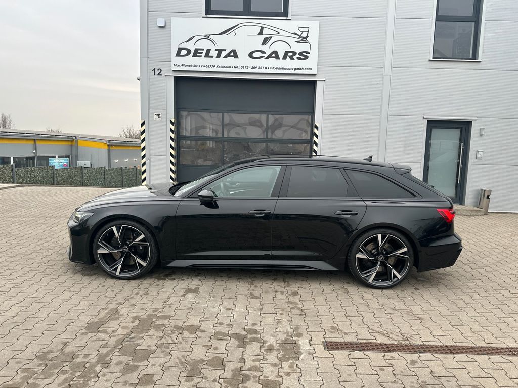 Audi RS 6 Av. 4.0 quattro/Pano/DynamickPak/23″schwarz