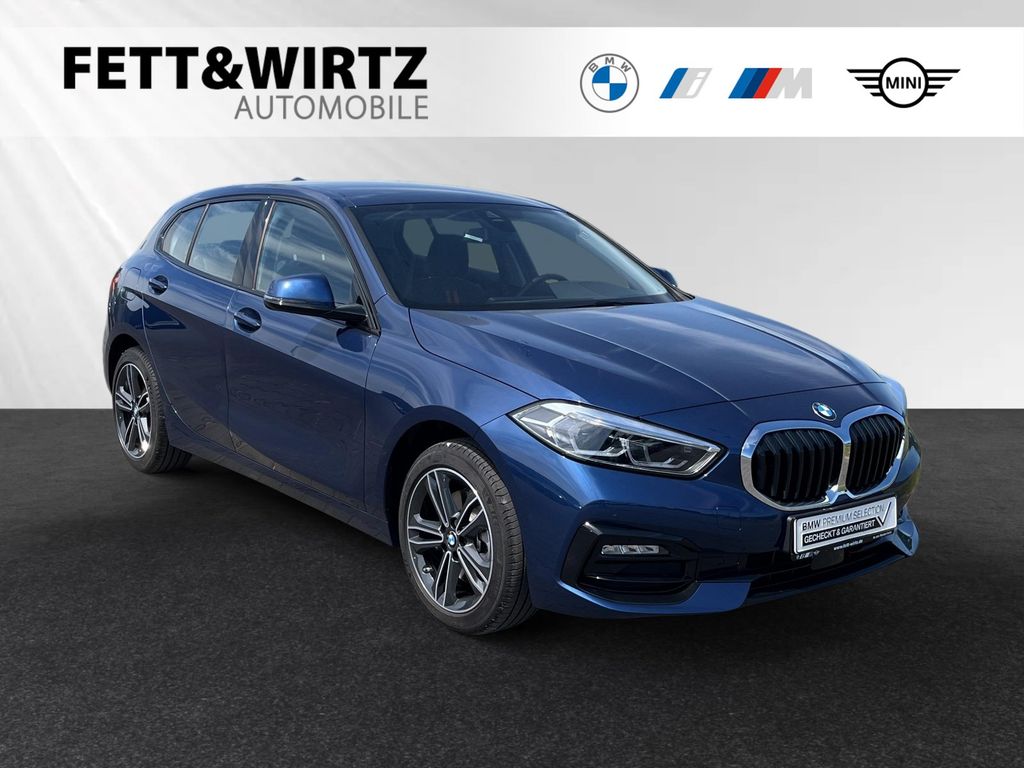 BMW 118i Aut.|SportLine|17″LMR|LED|LCProf.