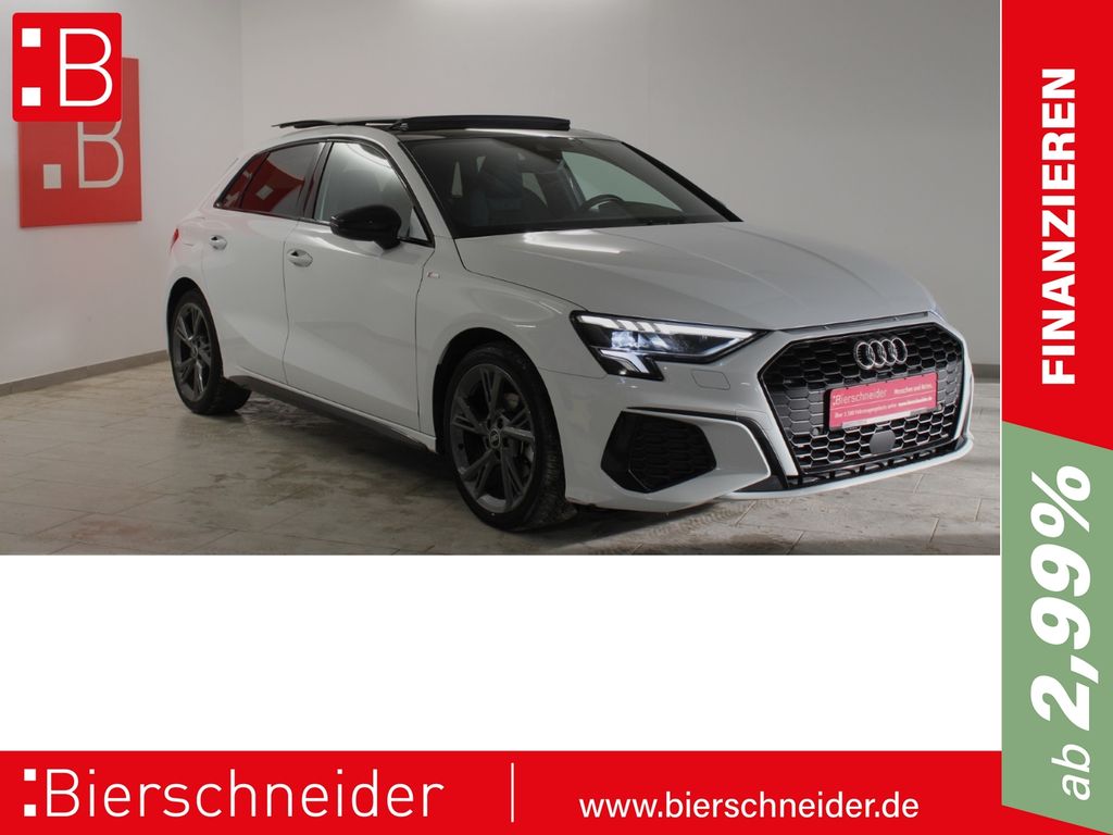 Audi A3 Sportback 35 TDI S-Tronic 2x S-Line  Black 18