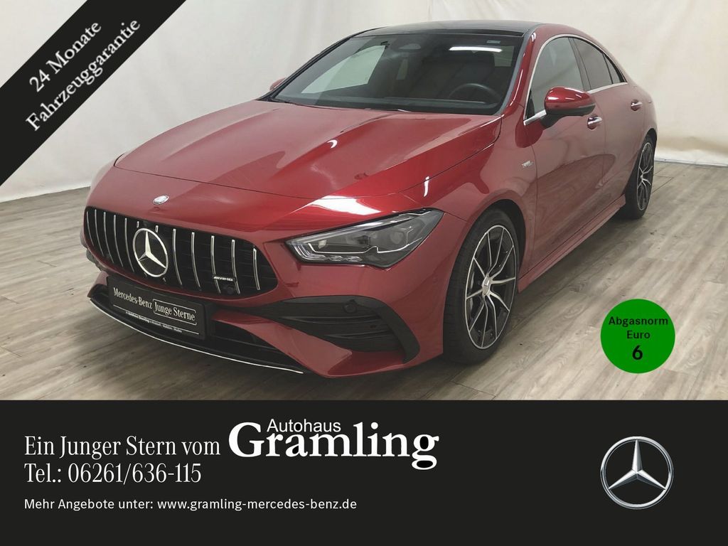 Mercedes-Benz CLA 35 AMG 4M Pano*AHK*Distr*MULTIBEAM*Standheiz