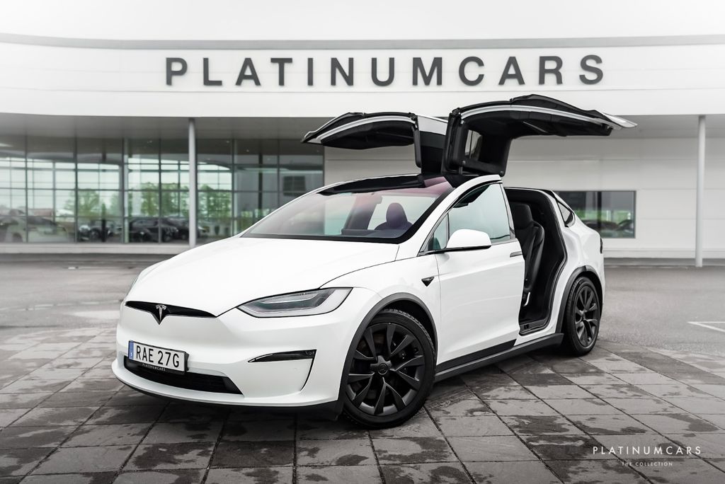 Tesla Model X Plaid 6-seat 1020hp / NETTO POSSIBLE