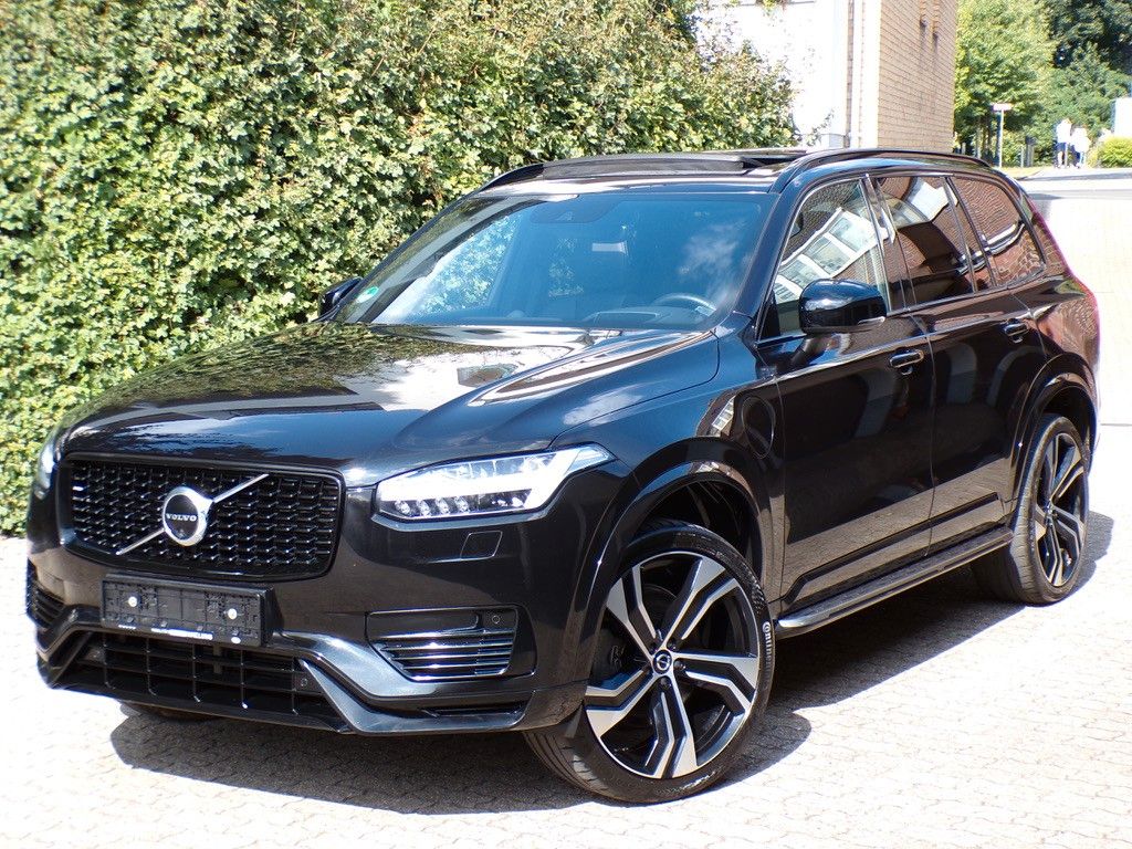 Volvo XC90 T8″R Design”/Pano/7Sitze/Air/B&W/360°/HUD