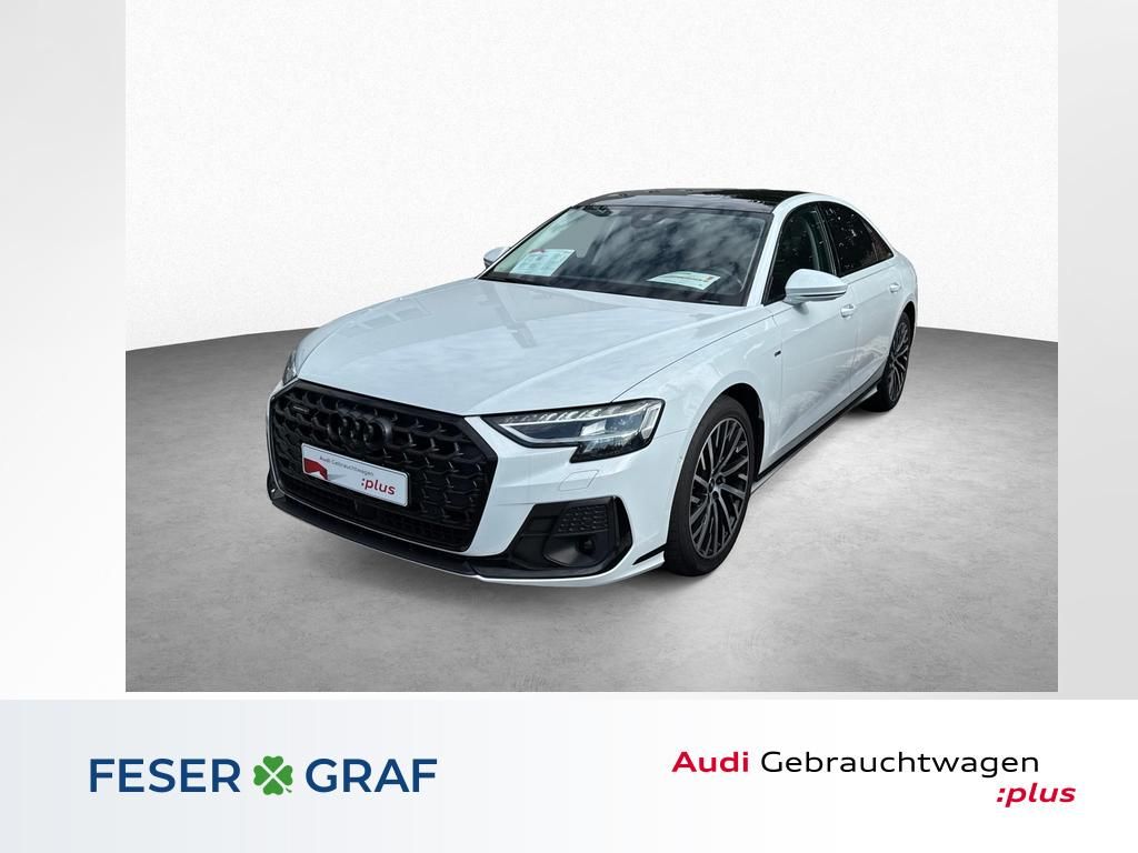 Audi A8 50 TDI qu S line-AHK-Pano-Stdhzg-B&O