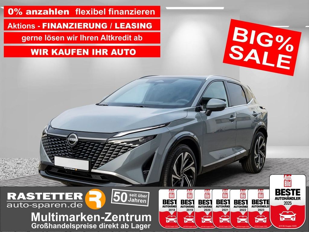 Nissan Qashqai 4×4 tekna Plus facelift+Leder+Pano+20Z+P