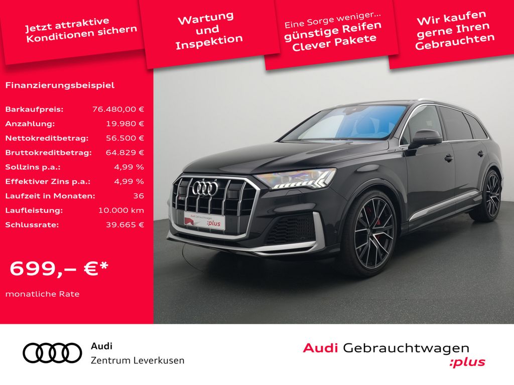 Audi SQ7 7-SITZER AHK LEDER PANO LASER 360° STANDHZ