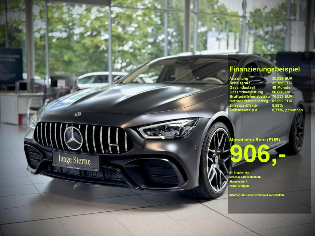 Mercedes-Benz AMG GT 43 4M+ AMG+Memory+SDach+360+V8 Styling
