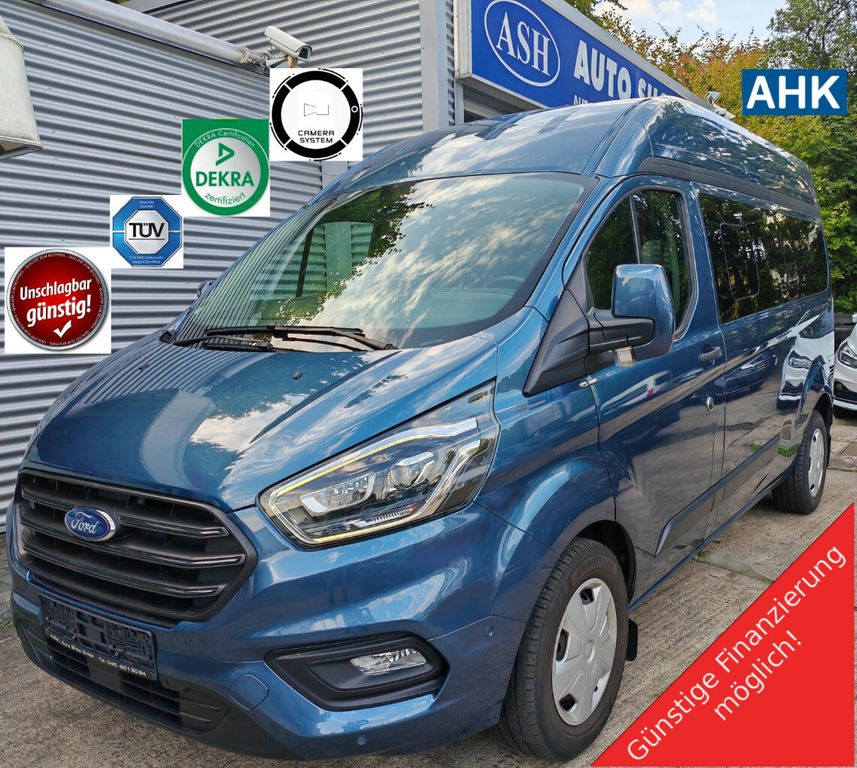 Ford Transit Custom Hoch,9Sitz.SHZ.Navi.Kam.HID.AHK