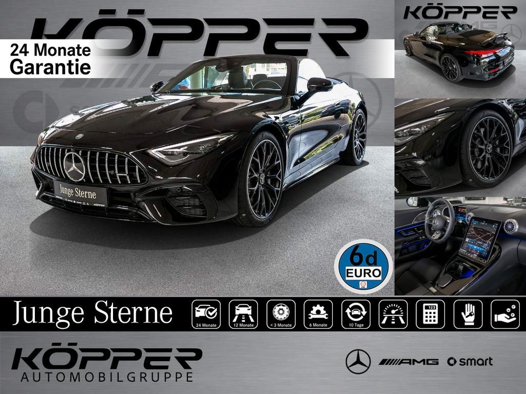 Mercedes-Benz SL 43 AMG PREMIUM NIGHT Black Leder Distronic