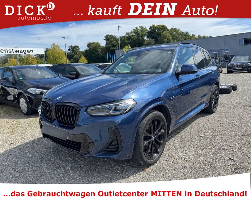 BMW X3 M Sport 30e xDrive LASER/PANO/H&K/KEY/NAVI