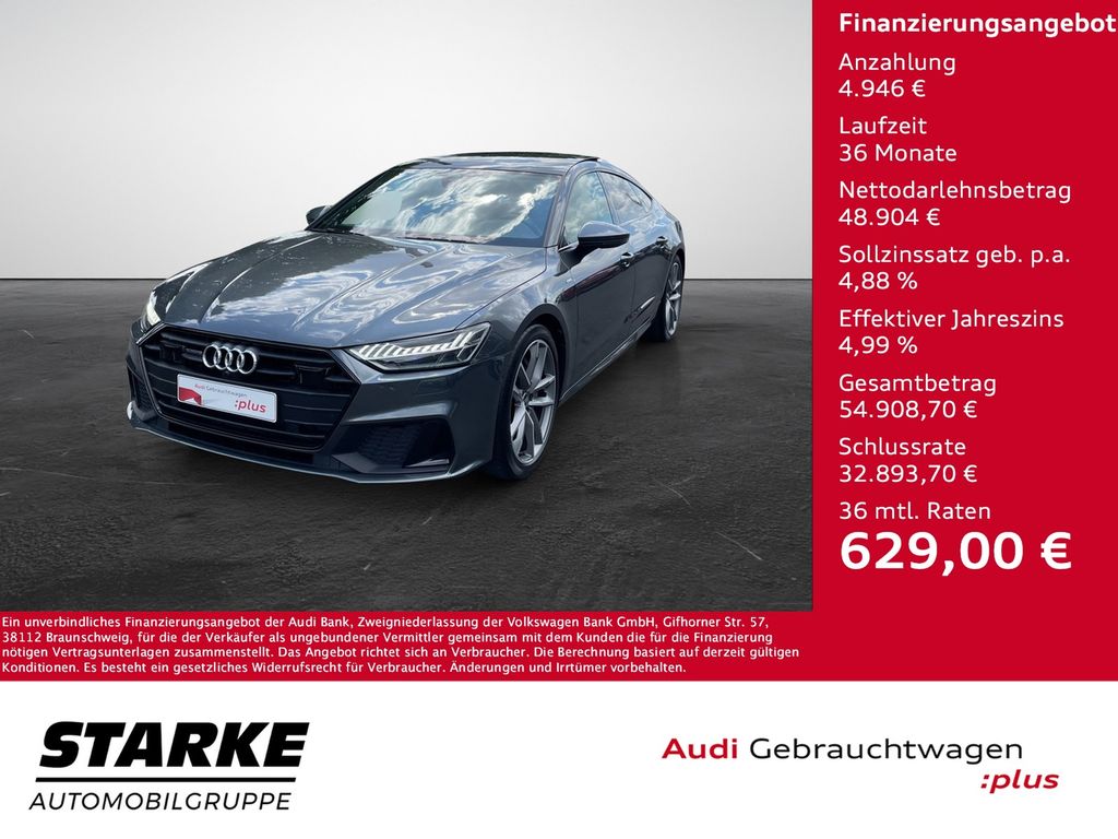 Audi A7 Sportback 50 TFSI e S tronic quattro  Panodac