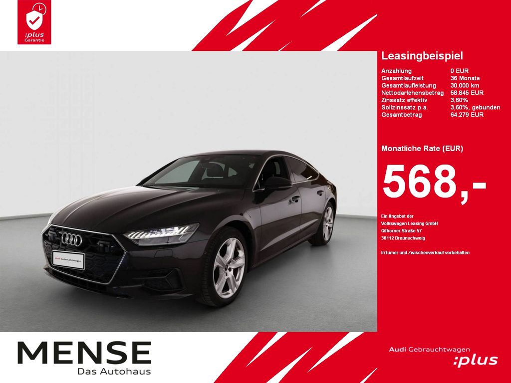 Audi A7 Sportback 45 TDI quattro S tronic Matrix|AHK