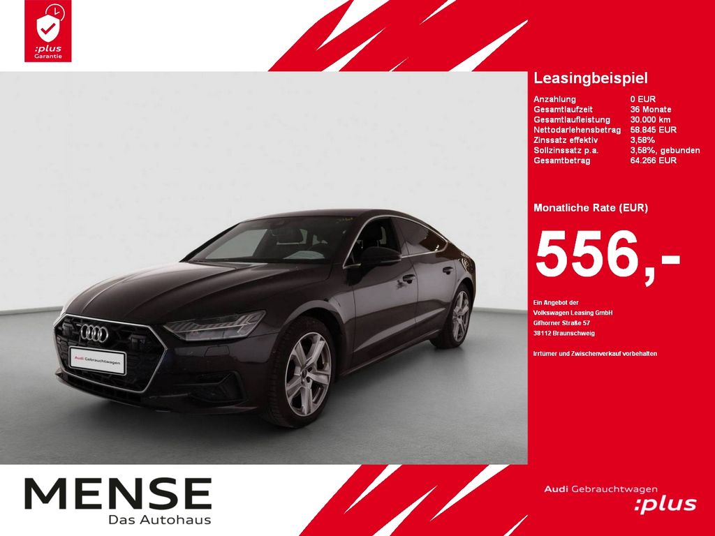 Audi A7 Sportback 45 TDI quattro S tronic Matrix|AHK