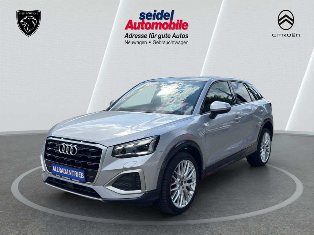 Audi Q2 35 TDI quattro advanced S-line viele Extras