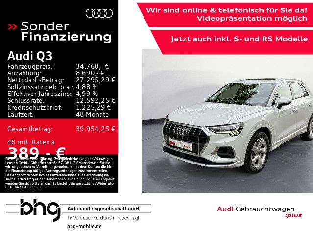 Audi Q3 45 TFSI quattro advanced LED/Pano/Navi/Kamera