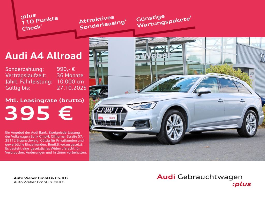 Audi A4 Allroad quattro 40TDI AHK MATRIX STHZG