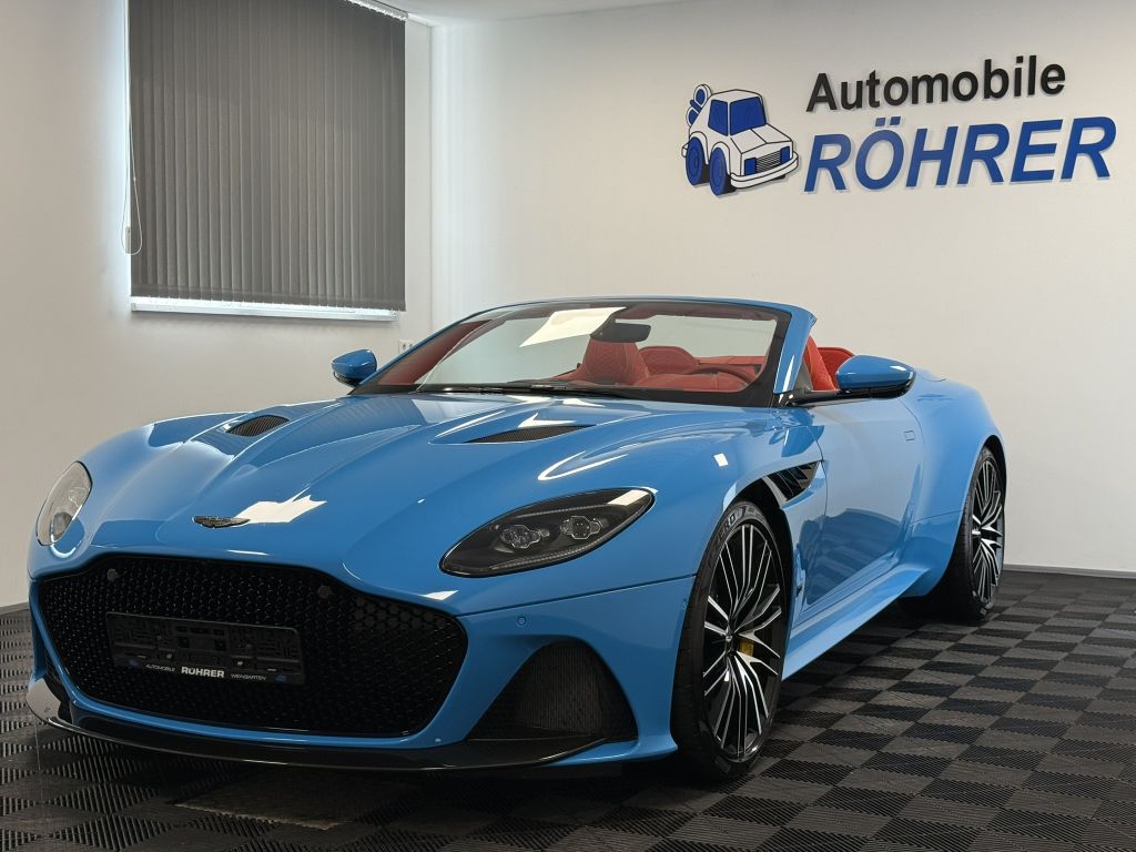 Aston Martin DBS Volante / Elwood Blue-Vivid Red / Titan-AGA