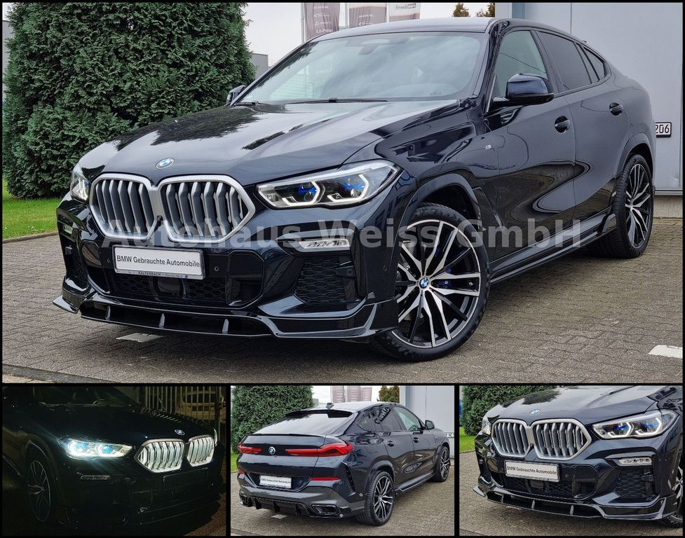 BMW X6 30d M-SPORT~LASER~ICONIC~22″~CRISTALL~360°