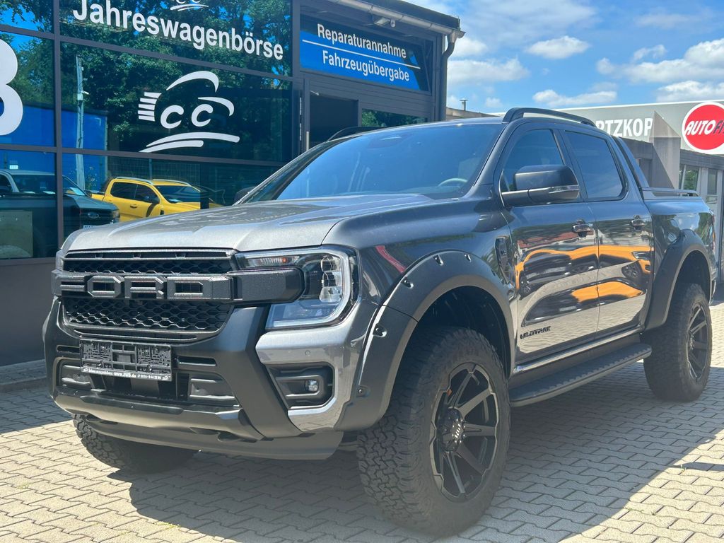 Ford Wildtrak 3,0 eRollo Stdhz hoch breit Alu20 Np80t