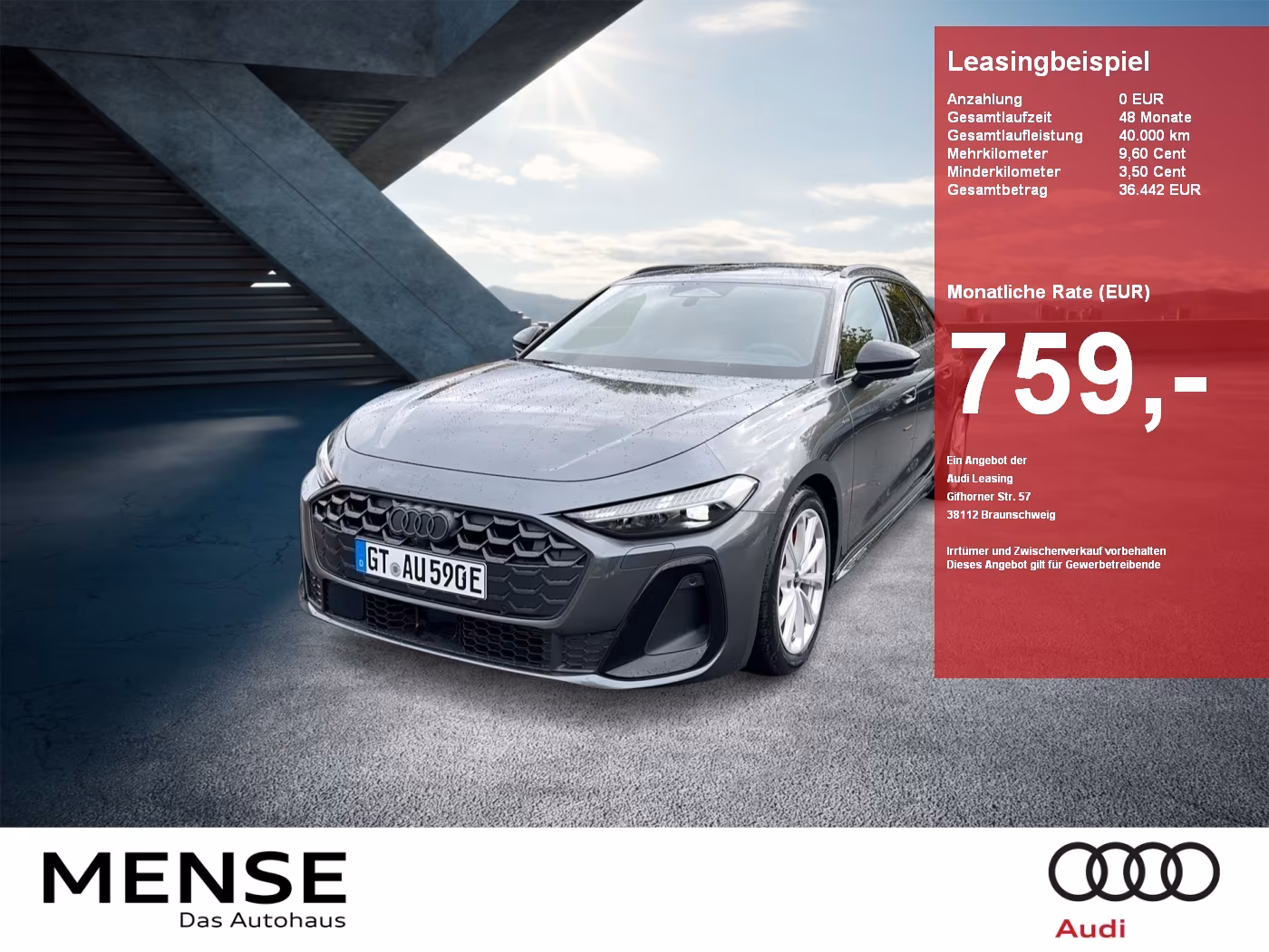 Audi A5 Avant e-hybrid quattro 270 kW S tronic |AHK