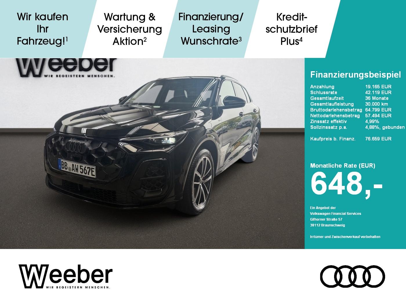 Audi A5 Q5 SUV e-hybrid quattro S-Tronic HeadUp AHK Matr