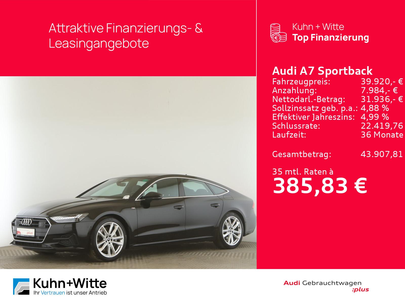 Audi A7 Sportback 50 TFSIe quattro *HYBRID*Pano*AHK*M