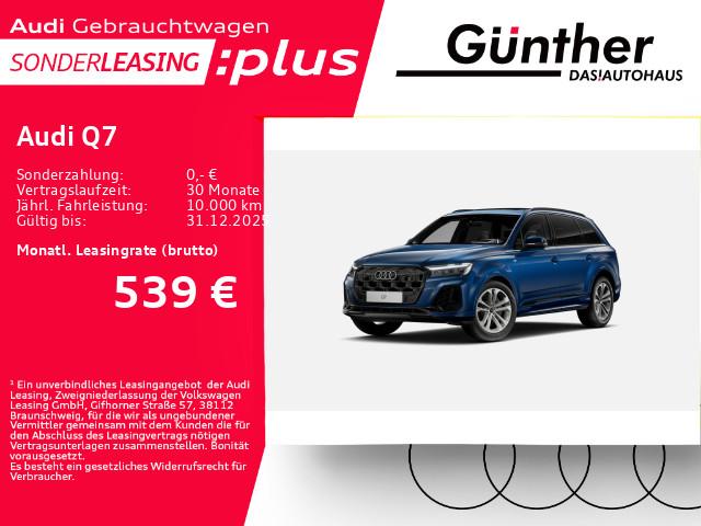 Audi Q7 55 TFSI S LINE+WINTERRÄDER+7 SITZER+PANORAMAD
