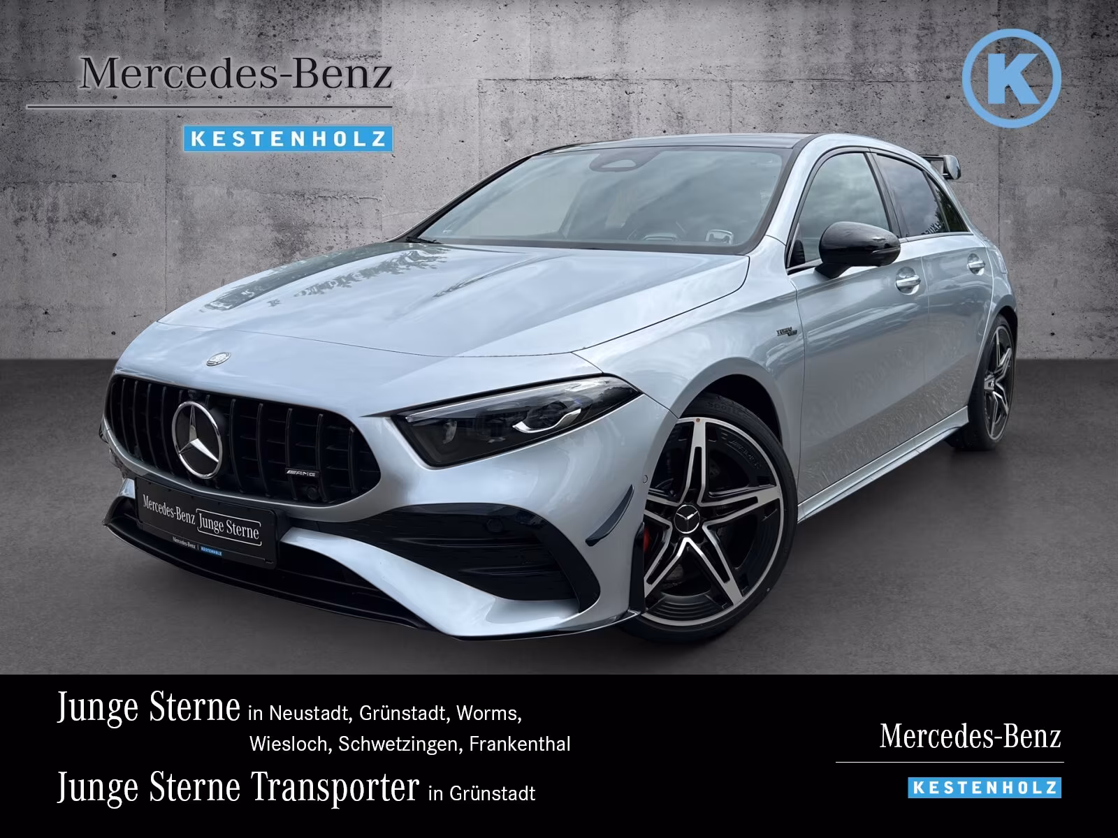 Mercedes-Benz A 35 AMG NIGHT+AERO+PERF.-SITZ+DISTRO+PANO+BURME