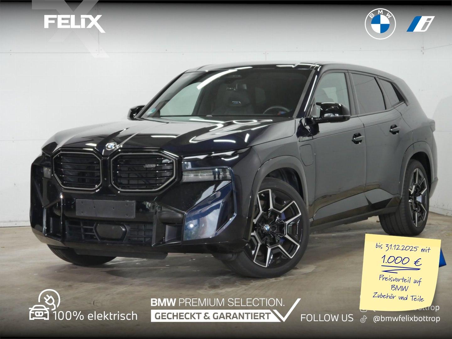 BMW XM 50e ANH.KUPPL.+22″ALU+MASSAGE+DR.ASS PRO