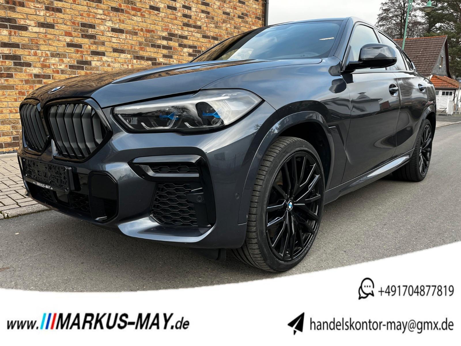 BMW X6 M50i AHK Leder Laser HUD DAProf Standhz